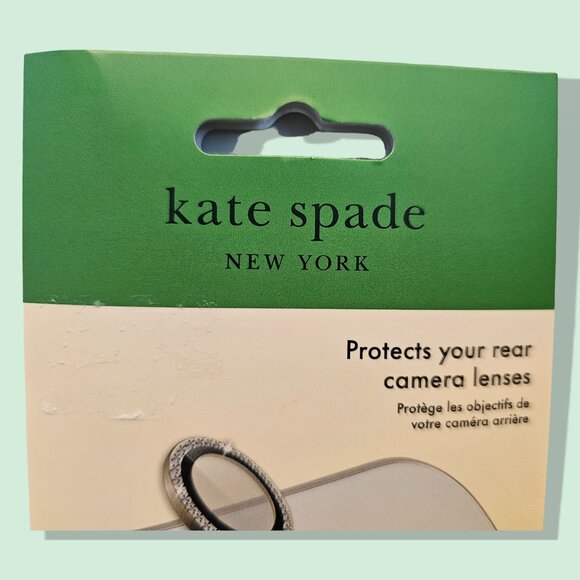 Kate Spade New York Apple iPhone 14/iPhone 14 Plus Aluminum Ring Lens Protector - Picture 3 of 4